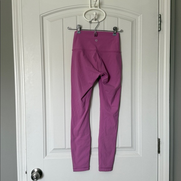 Lululemon - Wunder Under High-Rise Tight 25" Full-On Luxtreme - Magenta Glow - 2 - Picture 6 of 12